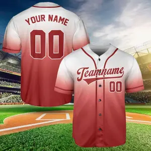 Personalized Baseball Jersey, Custom Baseball Jersey Name Number, Baseball Shirt For Kid Youth Adult Family