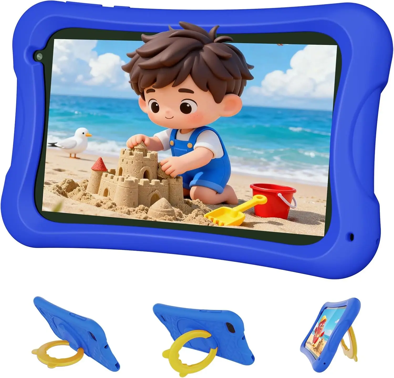 DigiLand Android Kids Tablet, 7 inch Android Tablets for Kids, Toddler Tablet with Case Included, 4GB + 32GB, Parental Control, 3000mAh Battery, Dual Camera, BT 5.0 & WiFi, Xmas Gift