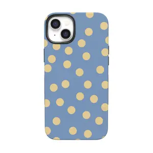 Casely iPhone 13 Case | In the Spotlight | Pastel Polka Dot | Bold Protective Design | Compatible with MagSafe