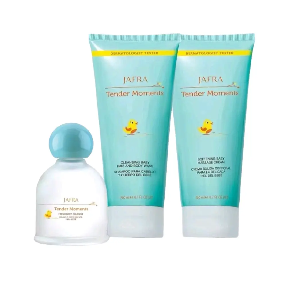 Jafra Tender Moments Bath & Care Bundle