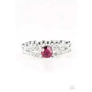 Dream Sparkle- Pink Rhinestone Ring