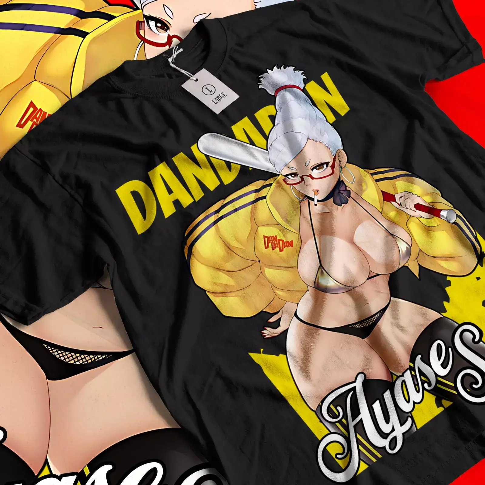 Dandadan Ayase Seiko T-shirt Cosplay Momo Anime Gift Shirt All Sizes