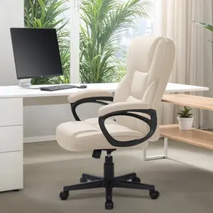 Homall Office Desk Chair High Back Executive Ergonomic Computer Chair - Work comfortably while sitting in this executive ergonomic computer chair.