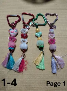 Heart Keychains