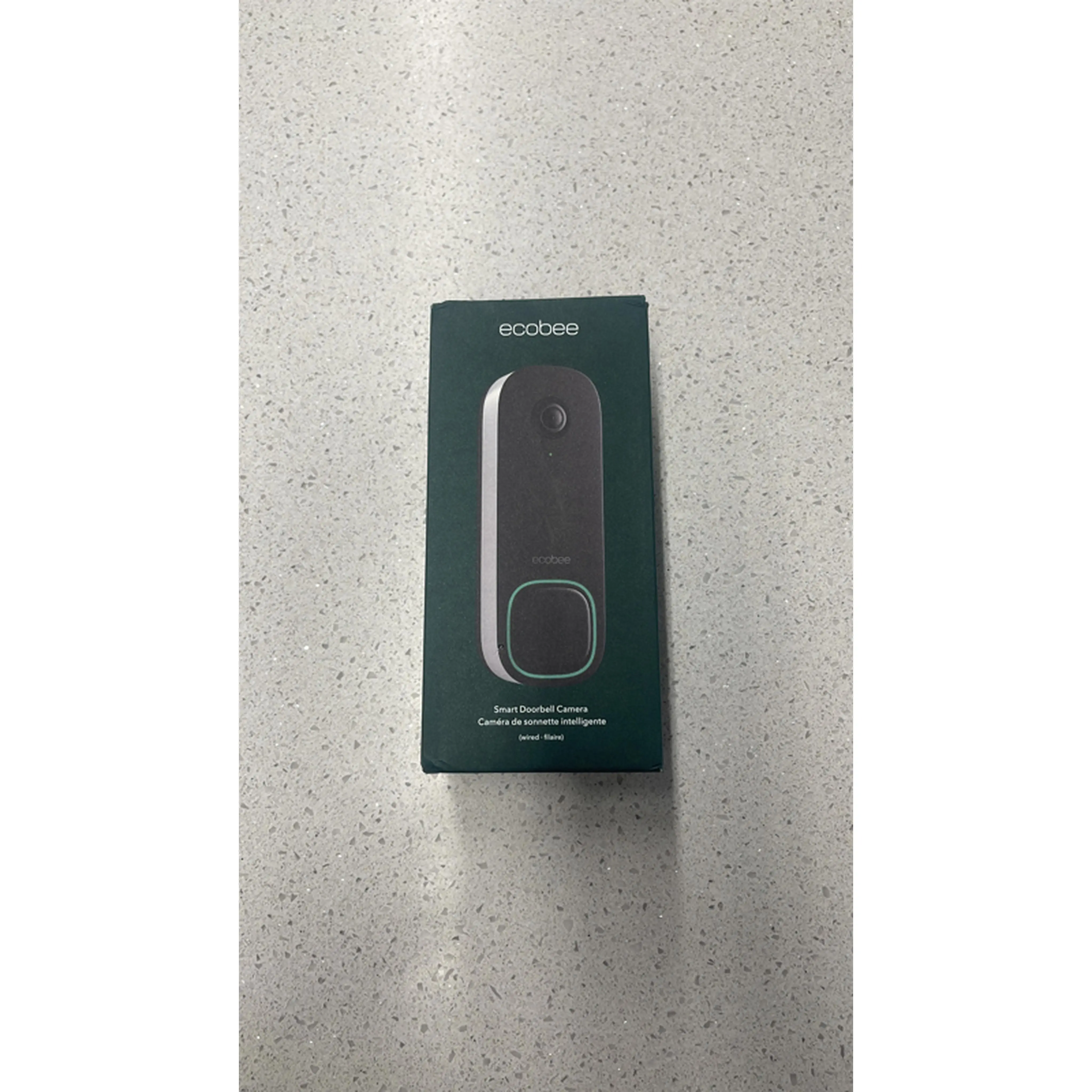 Ecobee Smart Doorbell Camera - Modern Design for Home Security & Monitoring - Easy Installation & User-Friendly Interface