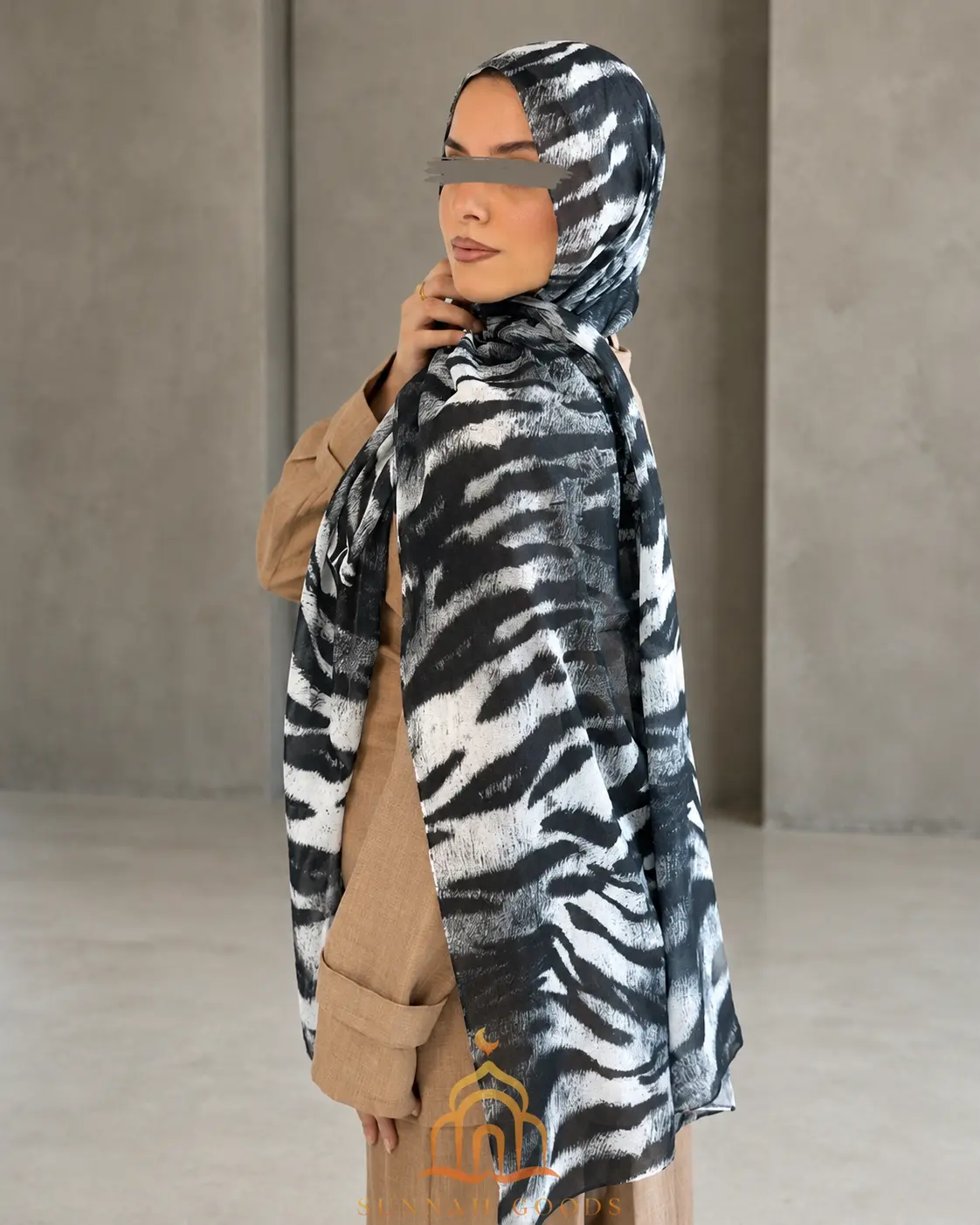 Animal Print Kuwaiti Cotton Hijab Collection – 200x75cm