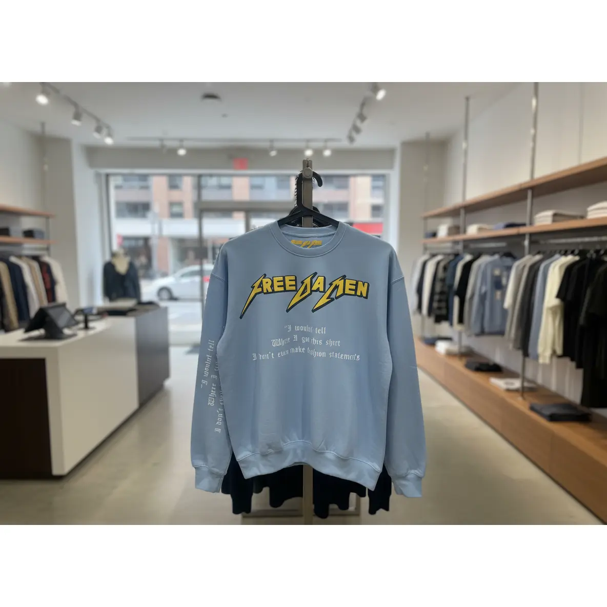 Free Da Men Powder Blue Starback