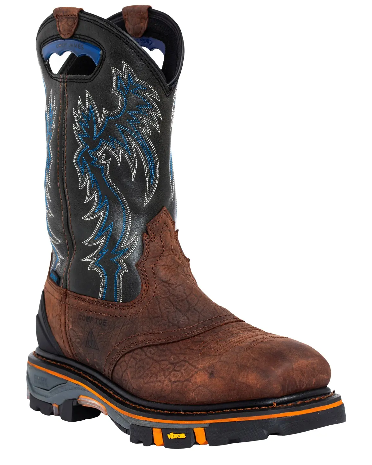 Cody James Men's Men'S 11" Decimator Waterproof Western Work Boot Nano - Dbp-2