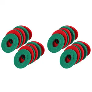 24 Pieces Battery Terminal Anti Corrosion Washers Fiber Battery Terminal Protector, 6 Red and 6 Green