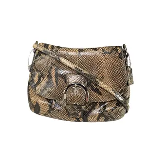Pre-owned coach Leather Crossbody Bags SoHo Python Embossed SHW Crossbody