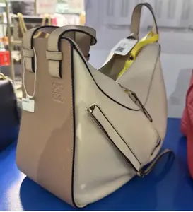 Pre-owned Loewe AS Shown Shoulder Bags sh 1226 Hammock Taupe Desser handbag 26.03.27