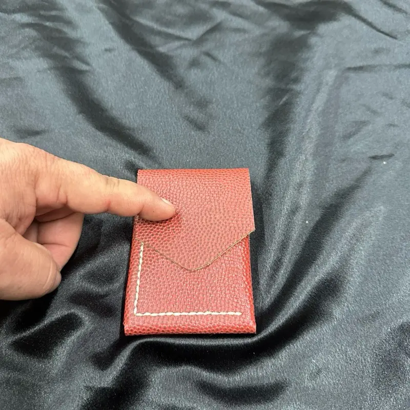 Handmade Minimalist Football Leather Wallet