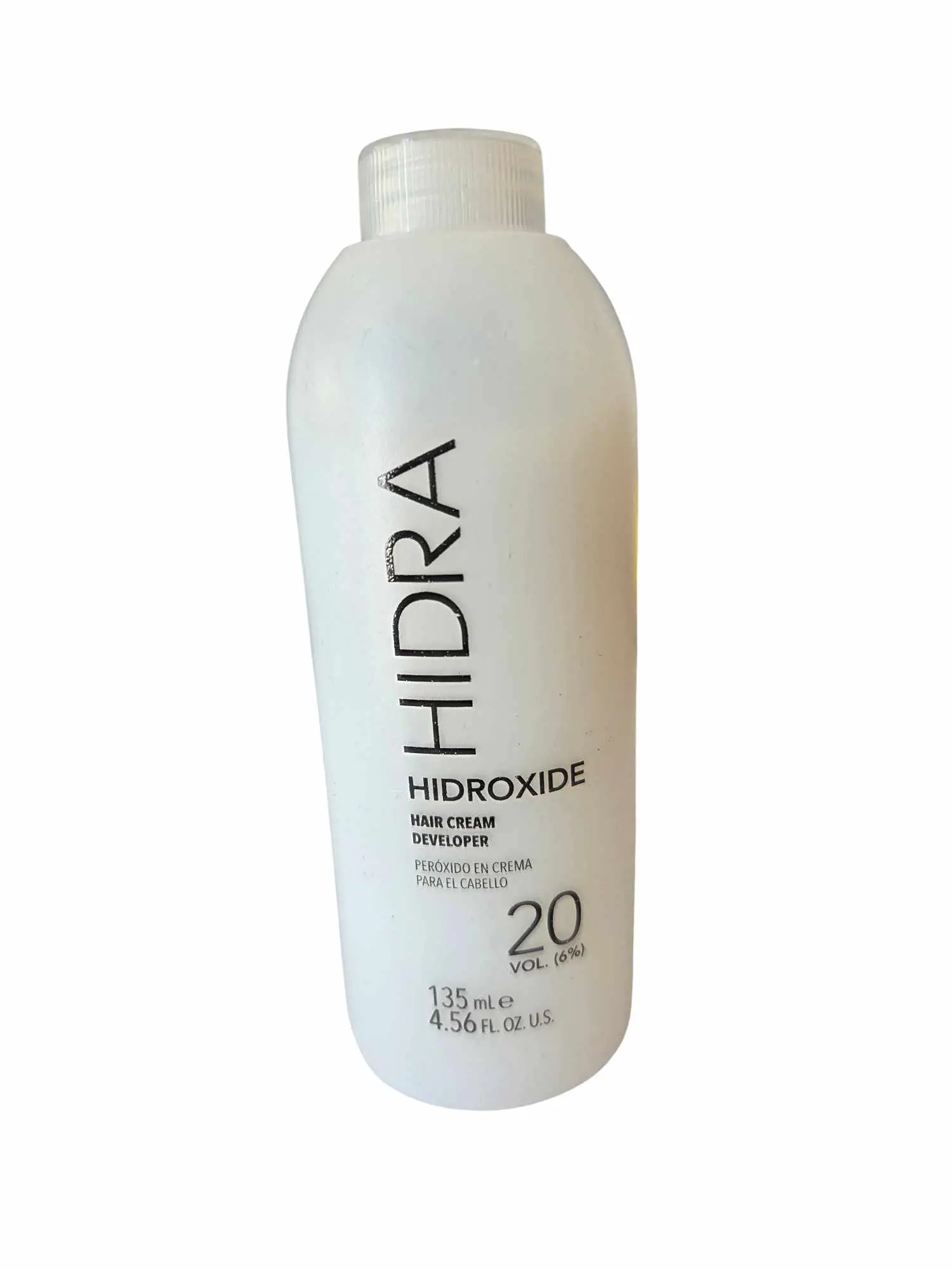HIDRA 20 Vol Ammonia-Free Peroxide Base Cream Developer - For Hair Coloring, 24-Month Shelf Life, 4.5 fl. oz (135ml) Beauty & Personal Care Haircare Product, Dyeing Hair, Curly, Fine, Normal