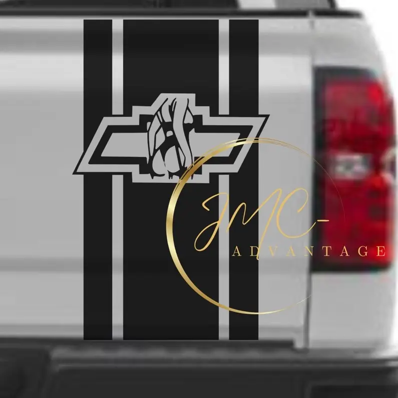 Chevy Truck Decal - Chevy Tailgate Sticker - Cut To Fit - Chevy 1500 - 2500 - 3500 - Chevy Decal - Chevrolet Decal