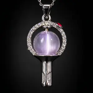 K-Pop Support Light Stick Pendant Necklace – Cute Concert Jewelry for Fans, ARMY-Inspired Pendant Chain, Everyday Wear Light Stick Irspd Choker, Inspiration Collar, Everyday Clavicle Necklace Gift