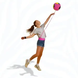 Volleyball Rebound Belt Trainer — a solo practice tool with elastic rope for serving, spiking, and defense. Ideal for indoor and beach training. volleyball  gift  ideas Set adult youth beginner