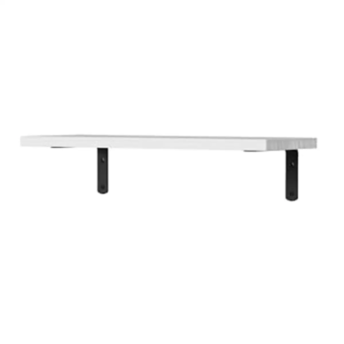Floating Shelves,Wooden Floating Shelves for Wall Decor, Wall Mounted Floating Bathroom Shelf for Storage White