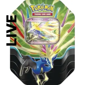 Pokemon Xerneas Tin: Sealed or Live