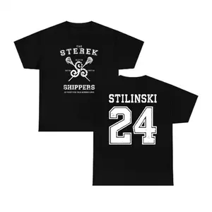 Sterek T-Shirt, Teen Wolf Lacrosse Graphic Sweater, 24 Varsity Hoodie, Stiles and Derek Fan Shirt - Double Sided