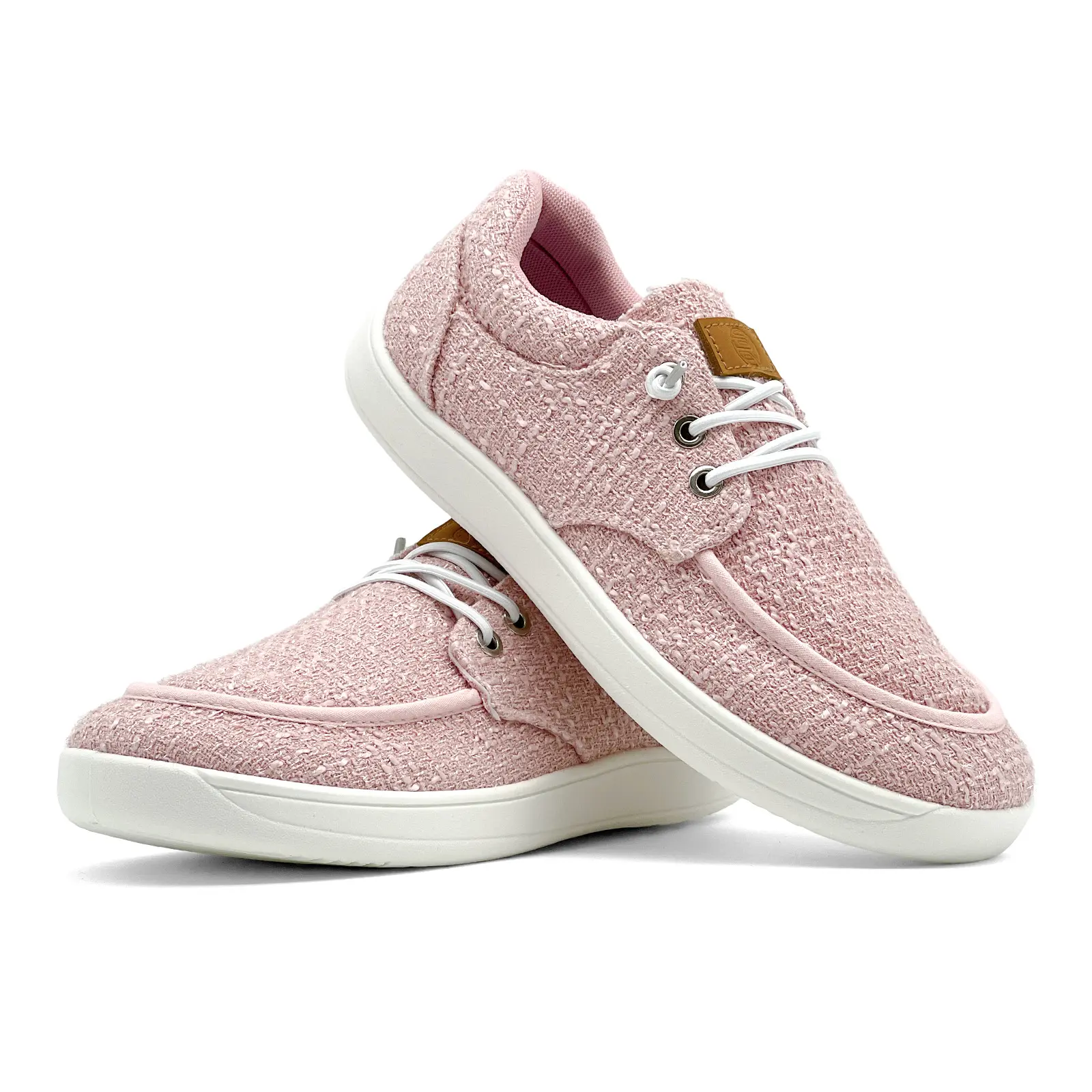 Women's  Slip On Loafers Shoes Casual Comfortable Lightweight Canvas Ultralight Boat Shoes Loafers Flats Walking Sneakers Footwear Girl Lightweight Design Athletic