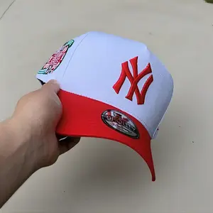 New Era 9Forty New York Yankees A Frame Snapback Cap, MLB Streetwear Style Cap for Men and Women