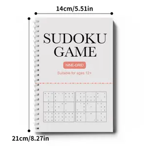 Sudoku Puzzle Book, Progressive Logic Practice for Sharper Thinking, Builds Focus, Patience and Problem-Solving Skills, Clean Easy-to-Follow Layout for Daily Relaxing Challenges at Home, Office, or Travel
