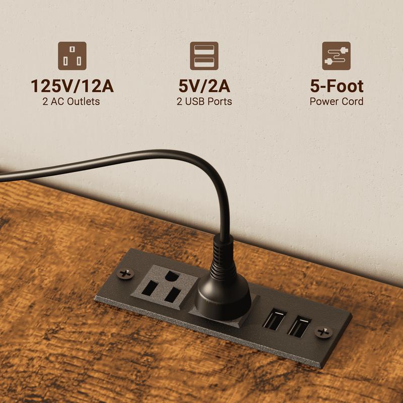 【Deals for Your Days】AOWOS 10 Drawer Dresser, Dresser TV Stand with Power Outlet, Bedroom Dresser, Chest of Drawers for 55'' Long TV, Wide Fabric Dresser for Storage and Organization