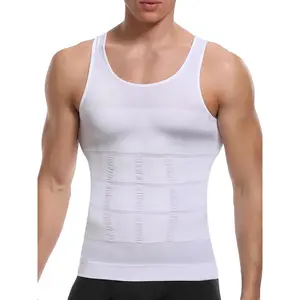 Men Compression Vest Sleeveless Base Layer Undershirt Firm Muscle Support Discreet Under Clothing Ideal for Gym Workout 5 Colors 5 Sizes