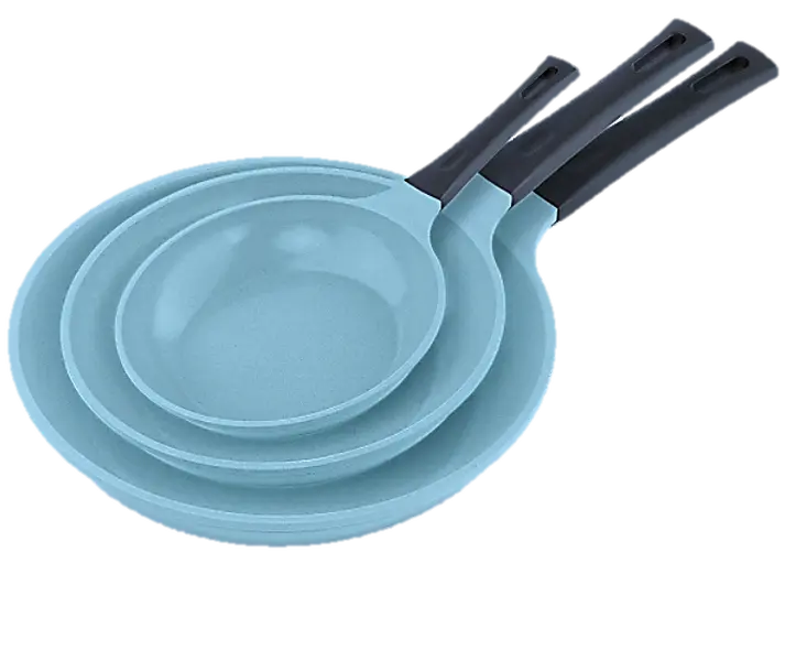 JADECOOK 3 piece frying PAN set- JUEGO de 3 SARTENES de JADE