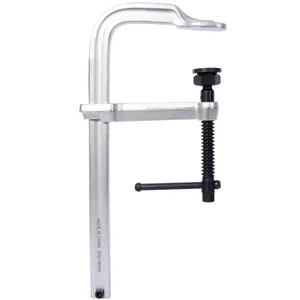 Heavy-Duty F-Clamp, Removable Swivel Pad, Deep Throat F Clamp 5-1/2", Heavy Duty Bar Clamp for Welding,12"x5 1/2"