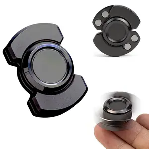 3 in 1 Fidget Spinners for Adults,Spinner Slider ClickerToys,Magnetic Stainless Steel Bearings for Super,Stable Rotation,Ultimate Stress Relief, Enhanced Focus and Habit Breaking
