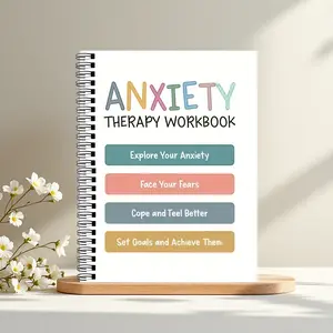 Teen Anxiety Relief Journal, Emotion Management Workbook for Students, Social Sensitivity & Future Exploration, Growth Support Guide, Planner Notebook