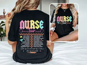Nurse Tour Shirt, Trendy Nurse Life T-Shirt, Some Days I Rock it Tee, Cool Nurse Gift, Nurse Stuff Outfit, Nursing Shirt, CNA Sweatshirt, RN Hoodie