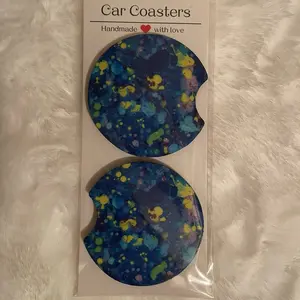 Sublimation car coasters