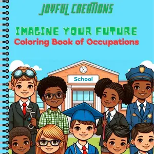 Imagine your future: A coloring book of occupations