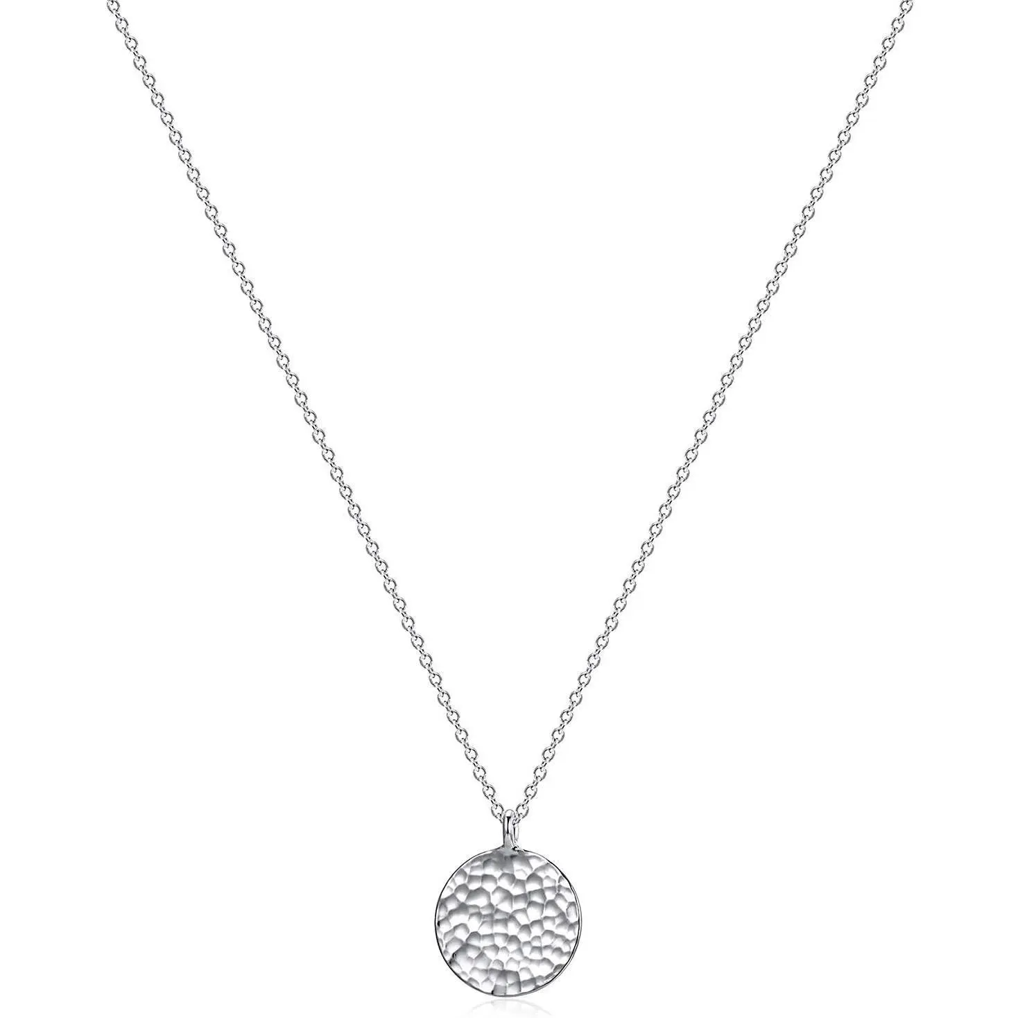 Pendant Necklace Gold Choker Layered Coin Open Karma Circle Full New Crescent Moon 14K Gold Plated Dainty Simple Moon Phase Jewelry for Women Gift