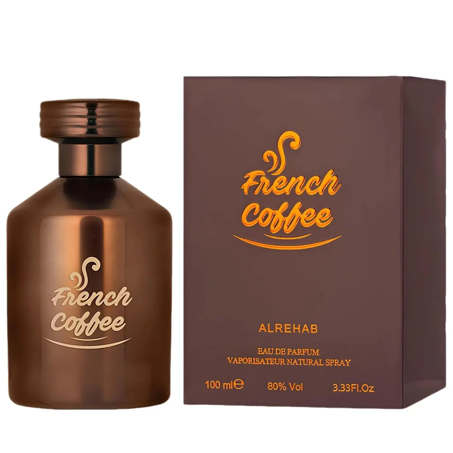 Al Rehab French Coffee for Unisex Eau de Parfum Spray, 3.33 Ounce Al Rehab French Coffee for Unisex Eau de Parfum Spray, 3.33 Ounce