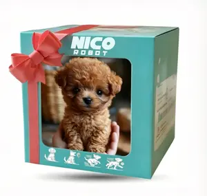Dog Lovers’ Joy: Realistic Robotic Plush Dog – Walks, Wags & Barks for Endless Interactive Fun!