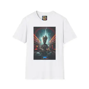 DJ Groot Unisex Softstyle T-Shirt - Fun & Unique Graphic Tee for Music Lovers