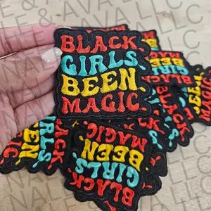 Black Girls Been Magic Hat Patch (3 Patches)
