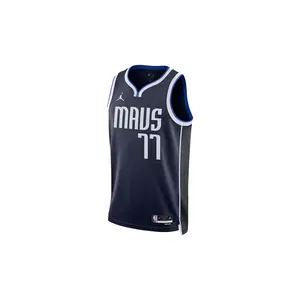 NBA MAVERICKS 'DONCIC 77' 22/23 STATEMENT JERSEY "Navy" DO9523 420 NBA MAVERICKS 'DONCIC 77' 22/23 STATEMENT JERSEY "Navy" DO9523 420