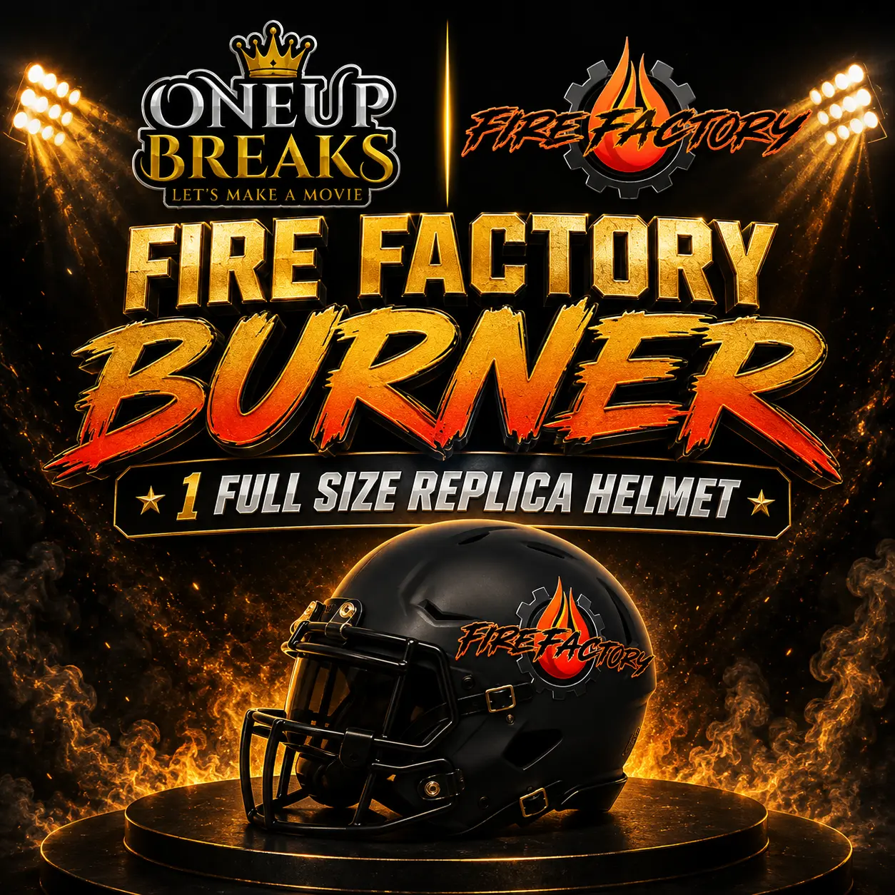 #3125 - Fire Factory *Burner* Full Size Helmet