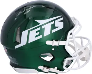 Braelon Allen New York Jets Autographed Riddell 2024 Speed Authentic Helmet - Fanatics Authentic Certified