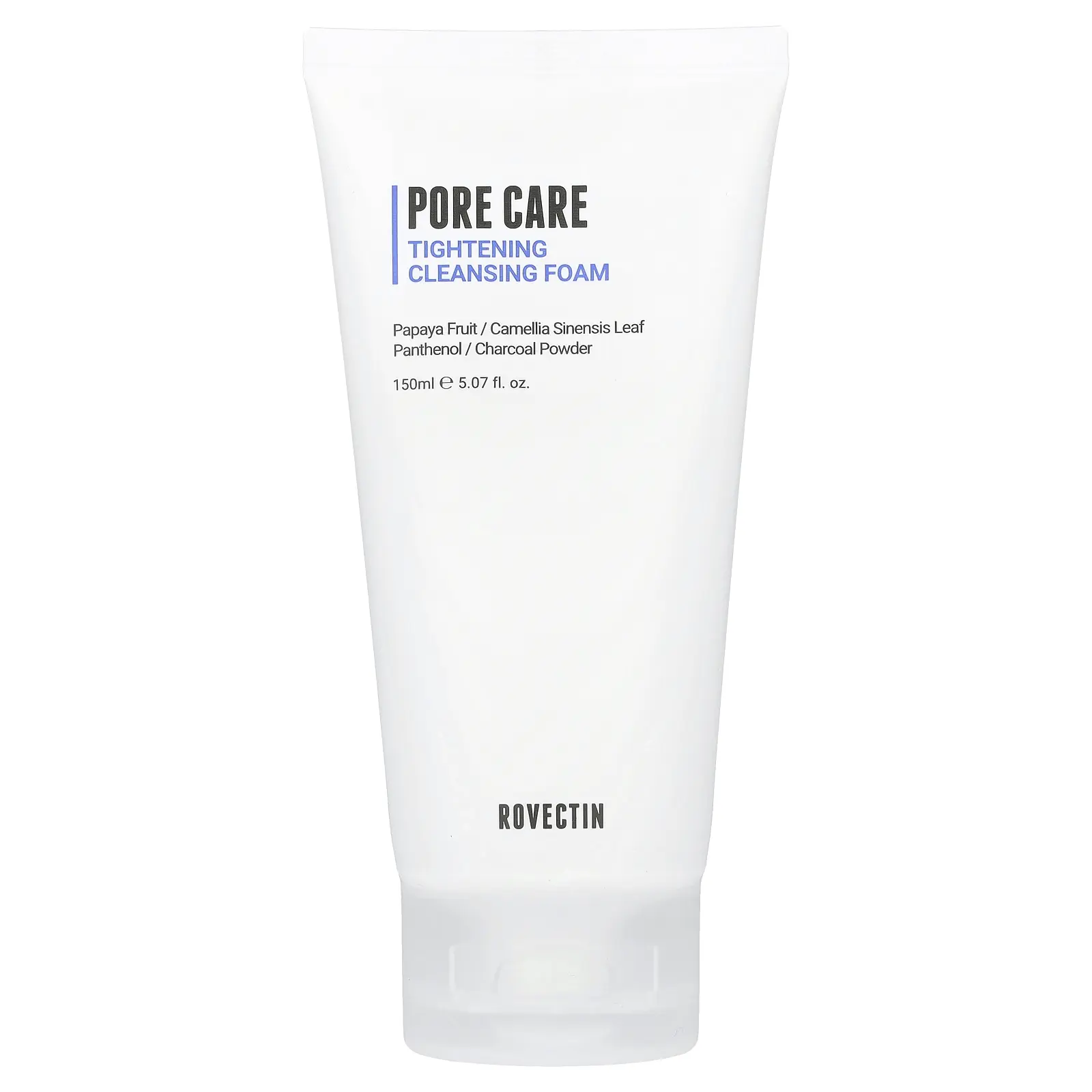 Rovectin Pore Care Tightening Cleansing Foam, 5.07 fl oz (150 ml)