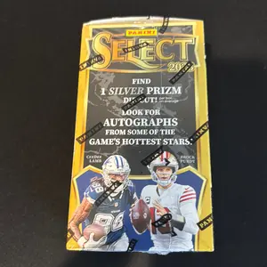 NFL 2023 Select Blaster Box - Includes NFL Official Game Cards and Features NFL Logo Design