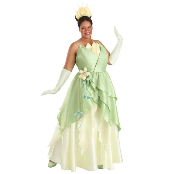 Plus Size Disney Princess and the Frog Tiana Costume ( Disney) - TikTok  Shop