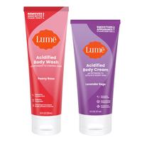 Peony Rose Body Wash + Lavender Sage Body Cream