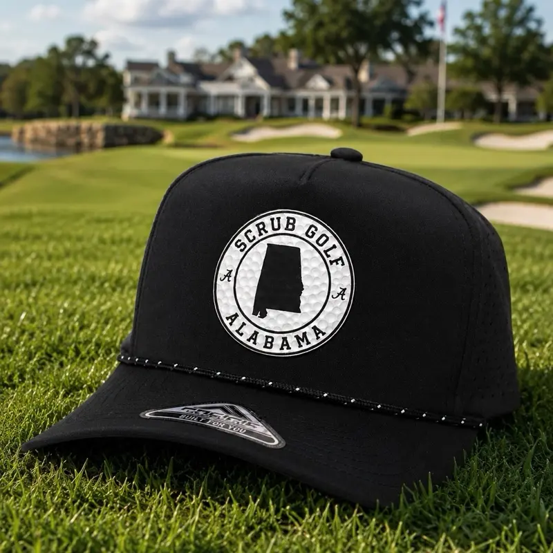 Scrub Golf Alabama Performance Rope Hat