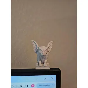 Guardian Gargoyle Monitor Figurine - Watchful Protector
