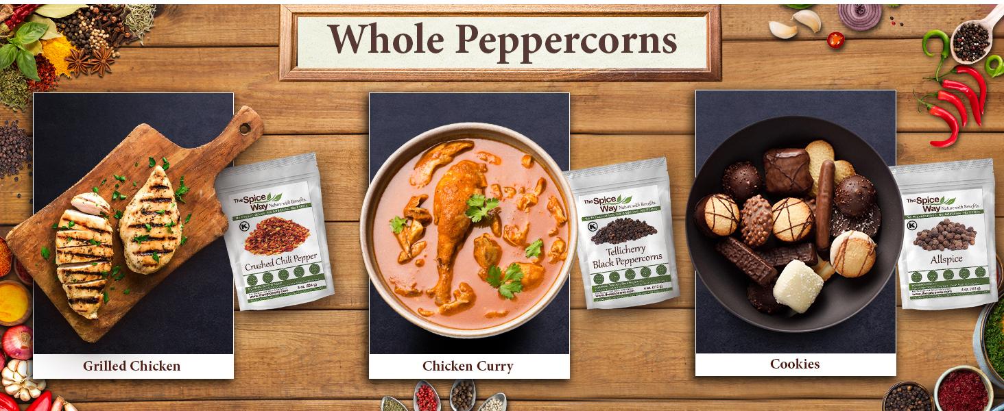 The Spice Way Crushed Red Pepper Flakes - Hot Red chili Pepper Flakes - Premium Quality, All-Natural, and Preservative-Free